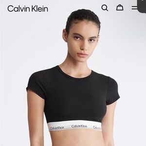 Calvin Klein Modern Cotton T-Shirt Bralette